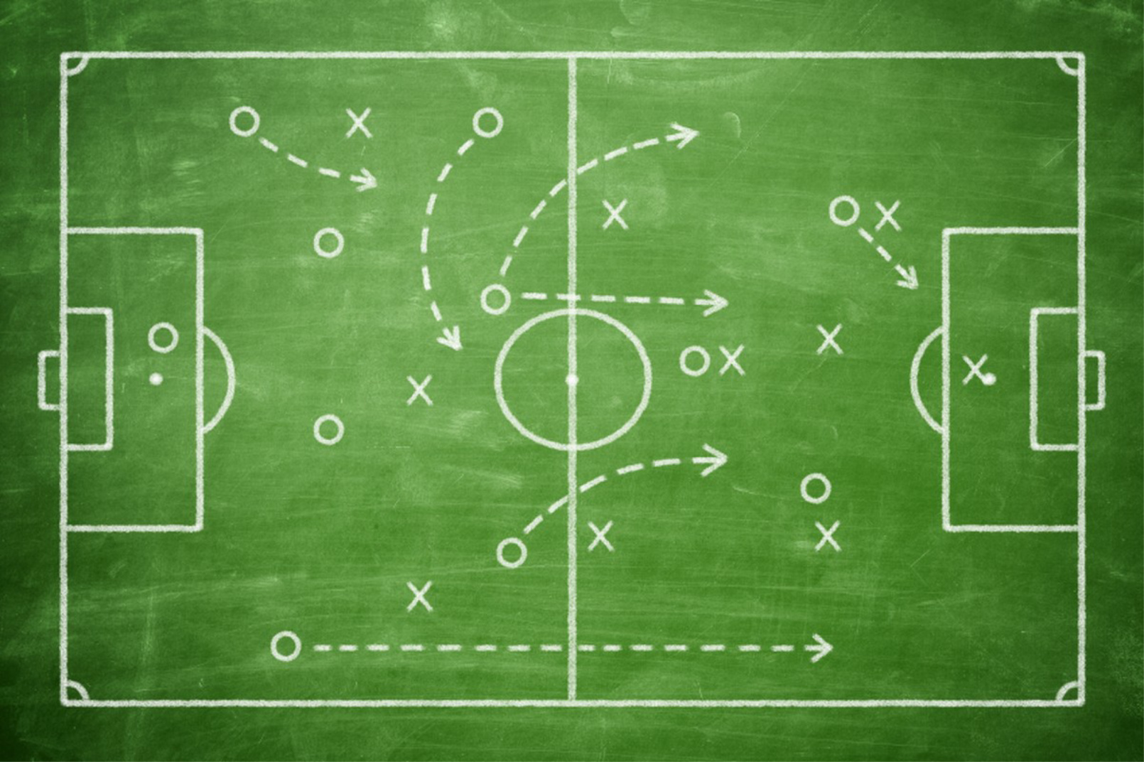 Coaching strategy board for athletic administration